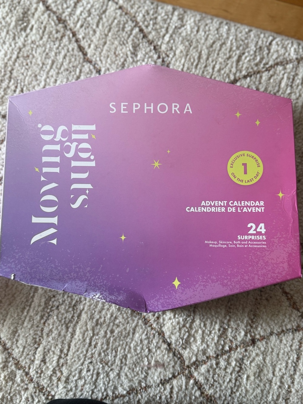 Sephora Moving Lights Advent Calendar 24 Beauty Surprises NEW